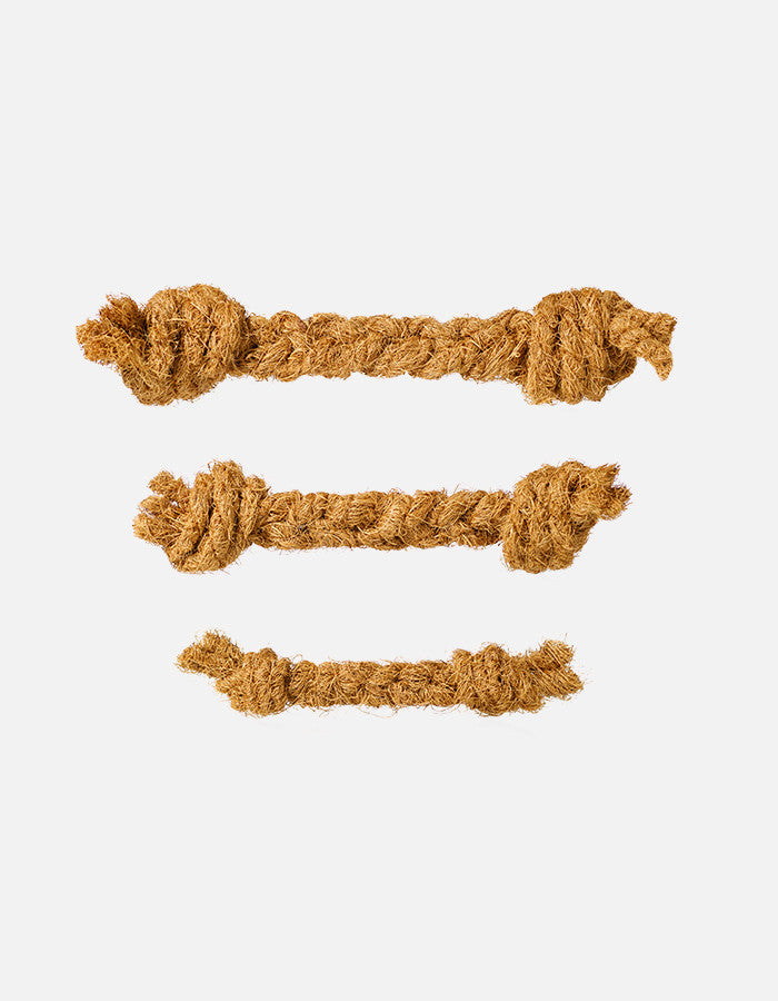 Coconut husk dog rope toy COCO