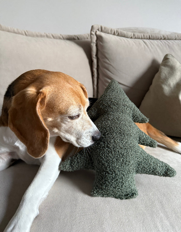 Zabawka węchowa dla psa HOLIDAY TREE eco bouclé