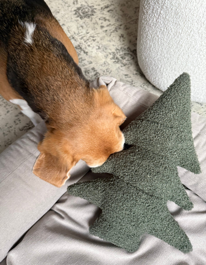 Zabawka węchowa dla psa HOLIDAY TREE eco bouclé