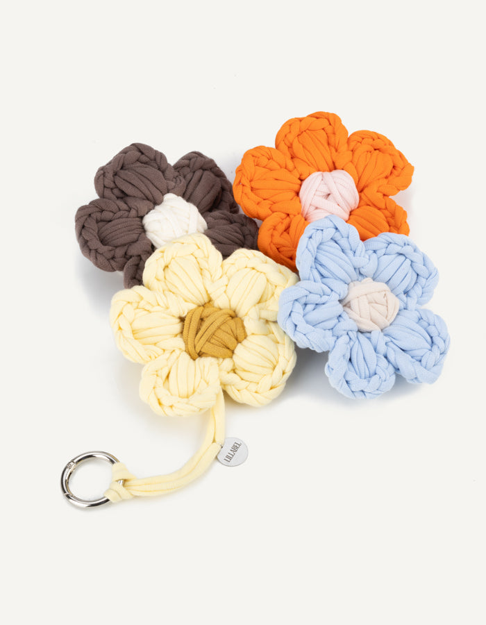 Breloczek kwiatek | charms do kluczy do torebki LILLABEL