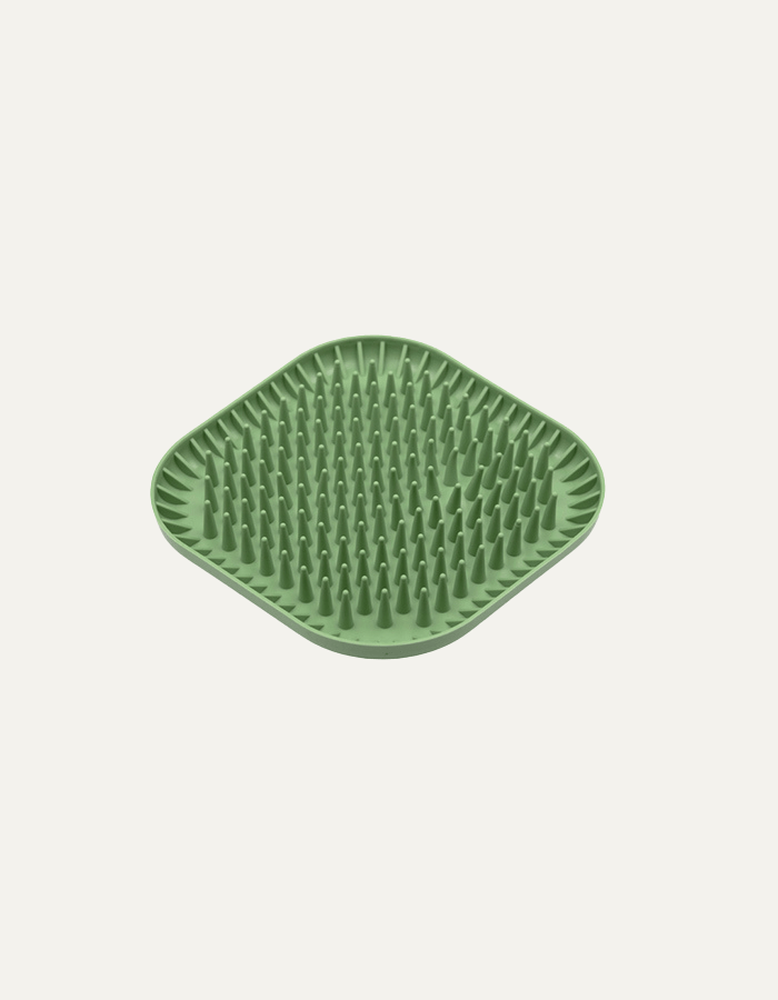 Slow eating mat for dogs and cats