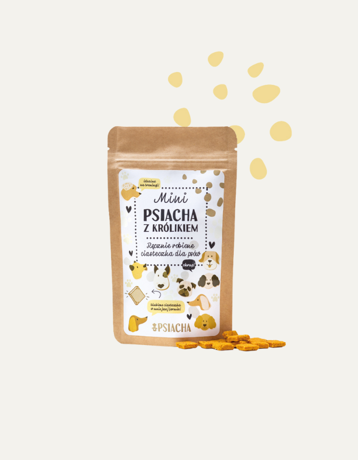 MINI PSIACHA with rabbit 80-160g training dog treats