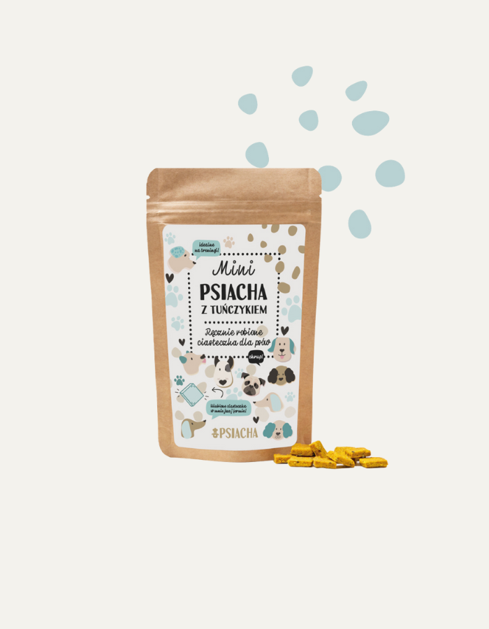 MINI PSIACHA with tuna 80-160g training dog treats