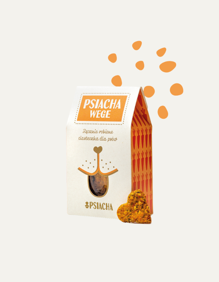 Psiacha 100g handmade meat-free dog treats
