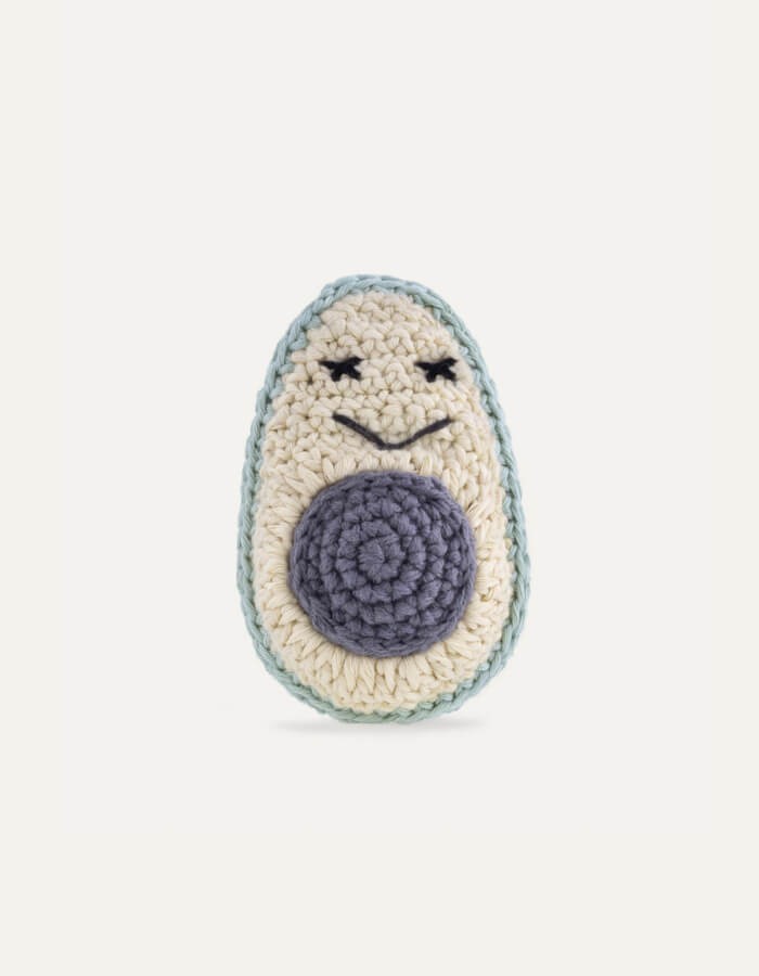 Crochet cat toy with catnip MR AVOCADO