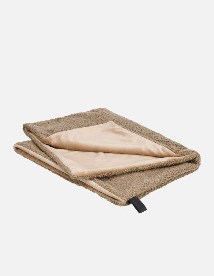 Pet blanket CALM eco bouclé taupe