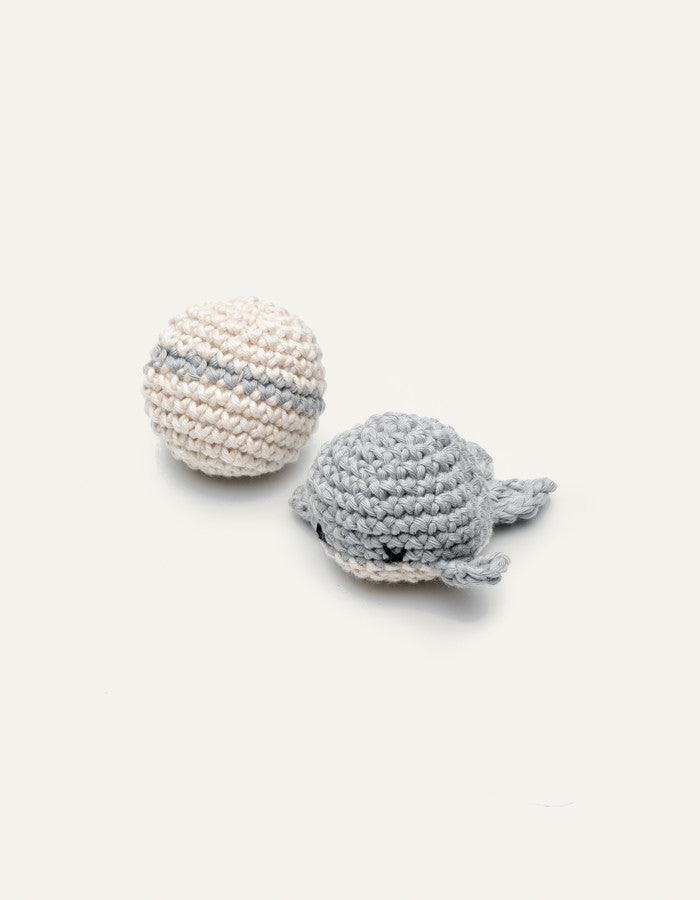 Crochet cat toys set WHALE