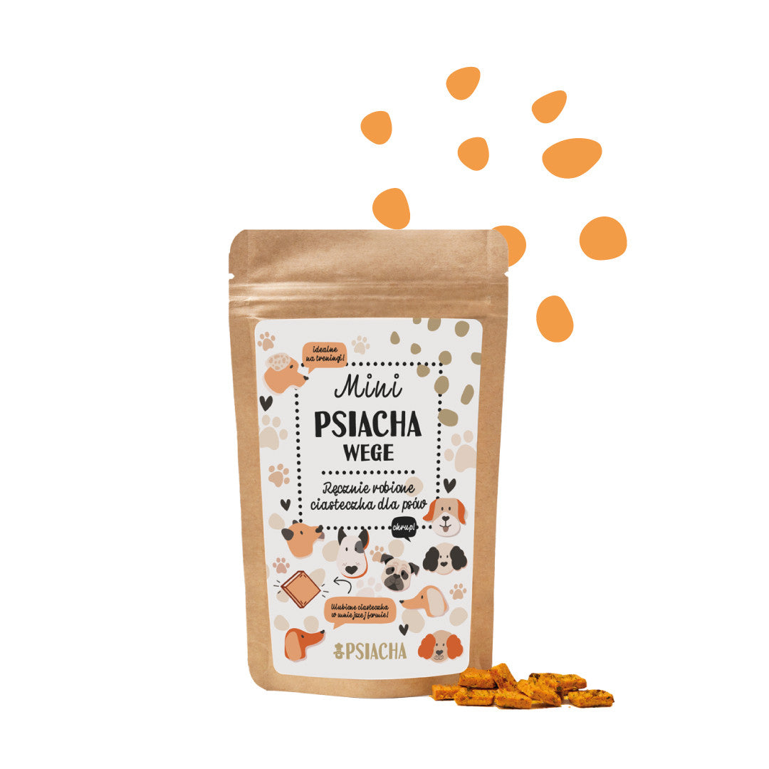 MINI PSIACHA vegan 80-160g training dog treats