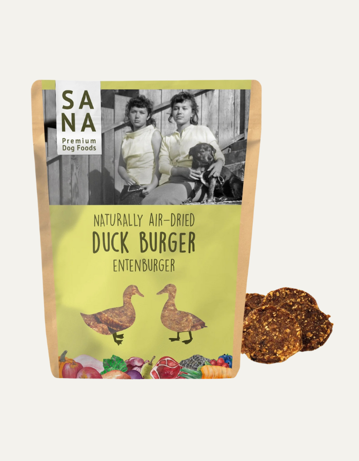 Burgery z kaczki 100g Miękka przekąska dla psa SANA DOG